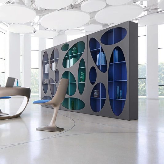 Artistic Furniture Minimalist Shelf Bookshelf Office Shelf Cabinet