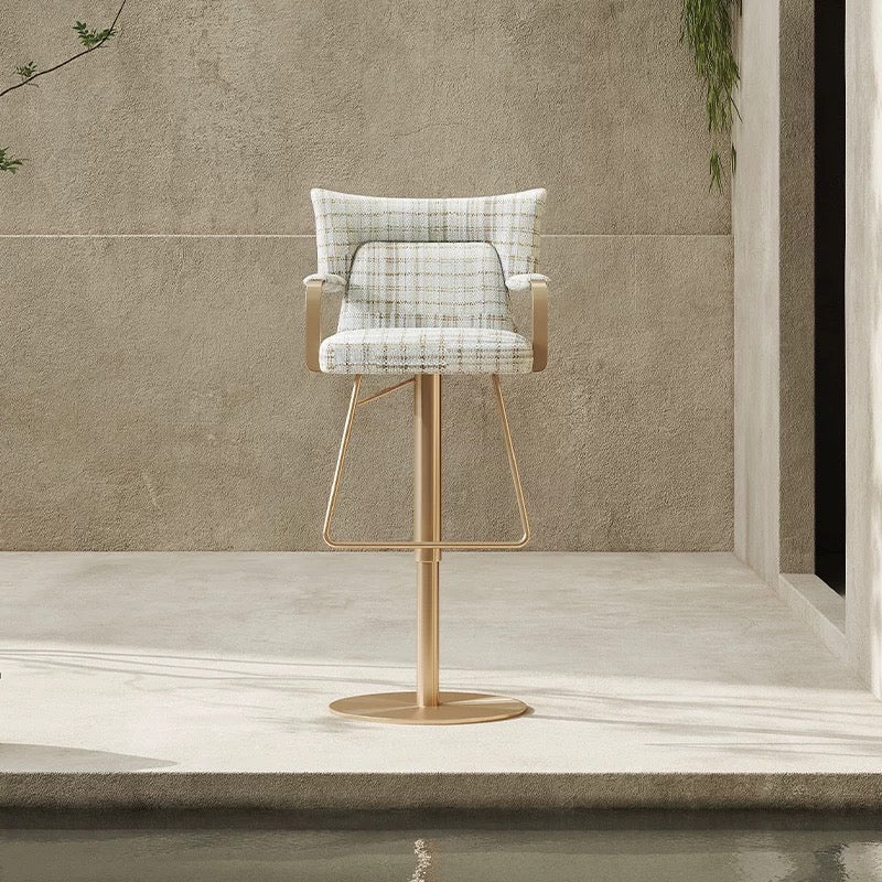 New Arrivals Stainless Steel Bar Stool Luxurious Bar Chair