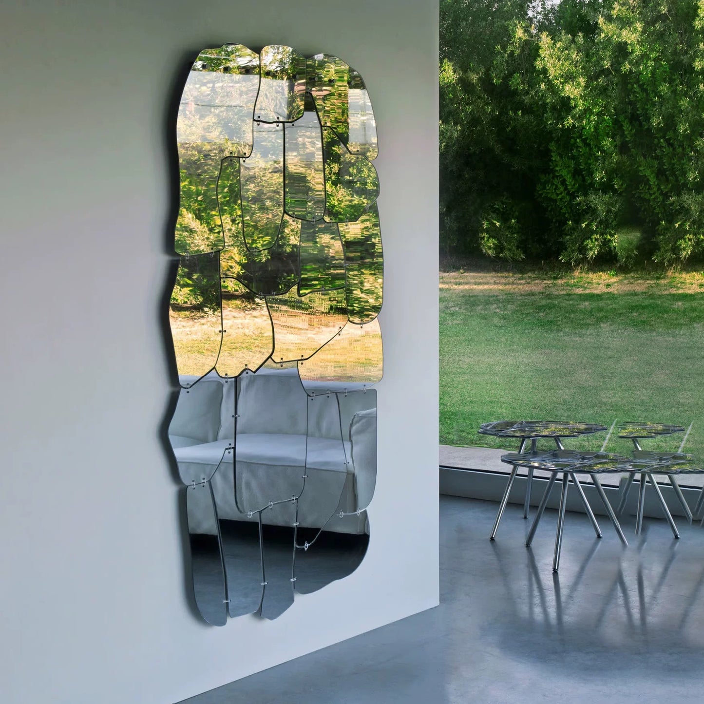 Artistic Acrylic Mirror Unique Design Irregular Mirror Stylish Mirror