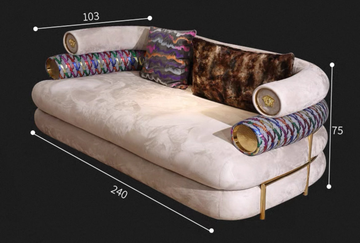 Luxurious Sofa Famous Designer Sofa Living Room Sofa Set