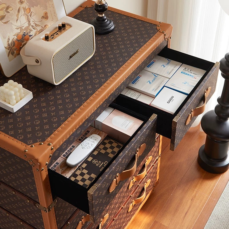 Fashionable Leather Cabinet FREE Shipping