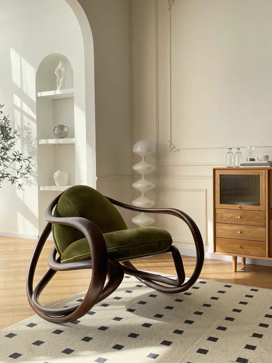Walnut Chair Leisure Chair Swivel Chair Gior Getti Chair