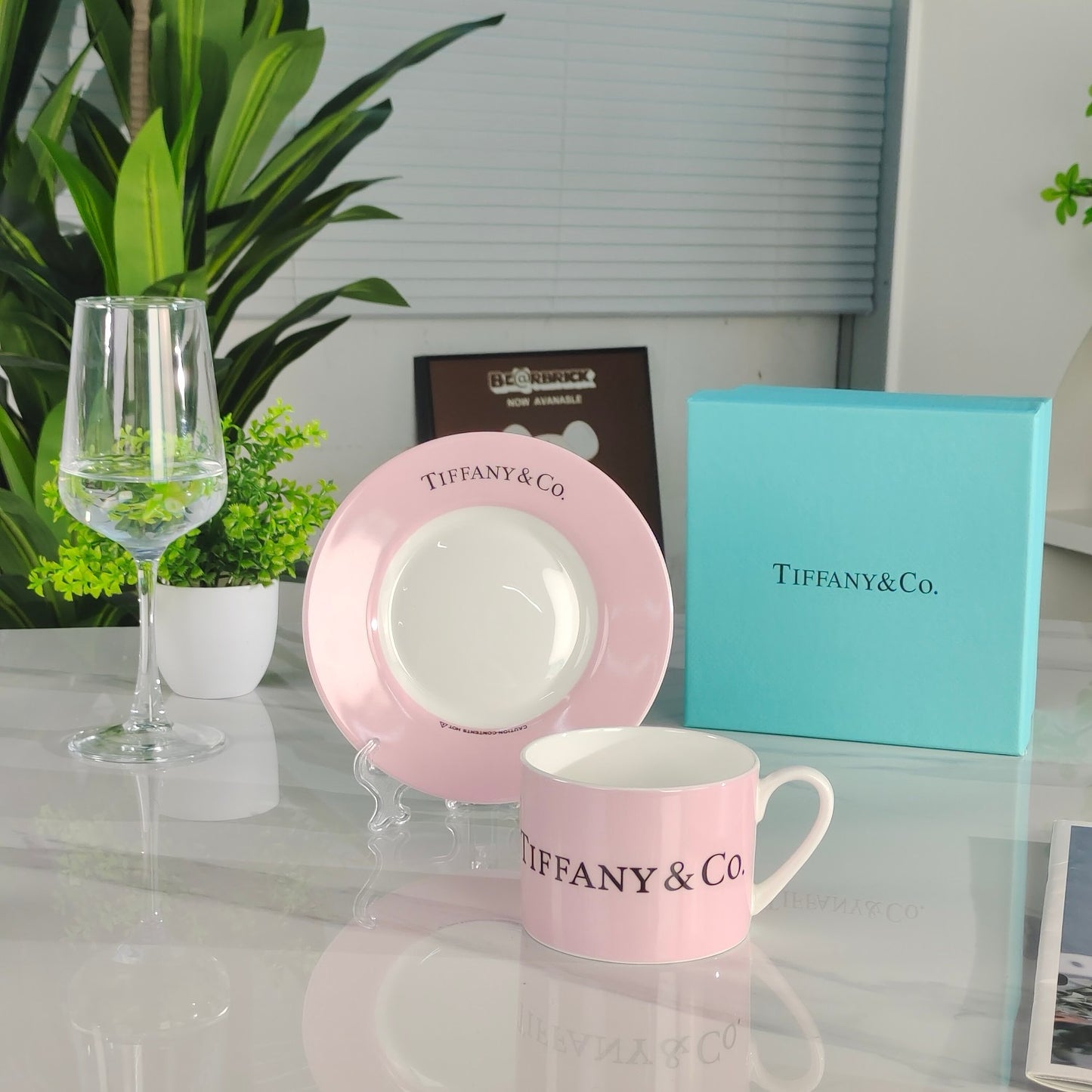 Christmas Gifts Coffee Cup Saucer Birthday Gift Home Colorful Tableware Free Shipping
