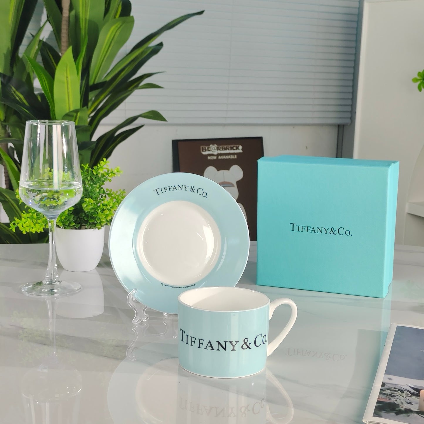 Christmas Gifts Coffee Cup Saucer Birthday Gift Home Colorful Tableware Free Shipping