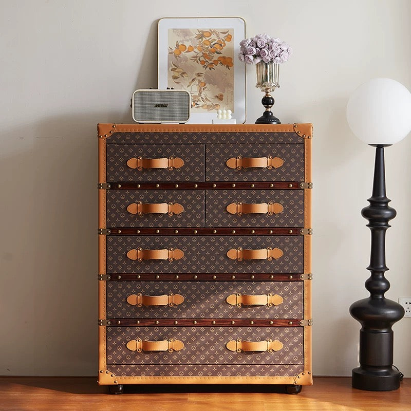 Fashionable Leather Cabinet FREE Shipping