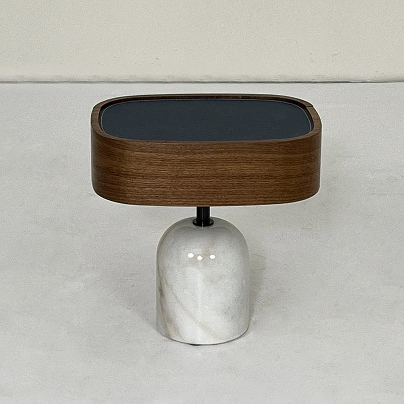 Minimalistic Italian Style Bedside Table Luxurious Nightstand