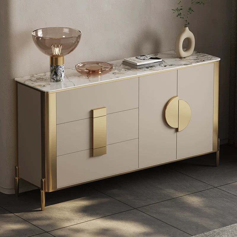 Minimalist Italian Style Cabinet Luxurious Sideboard Cabinet