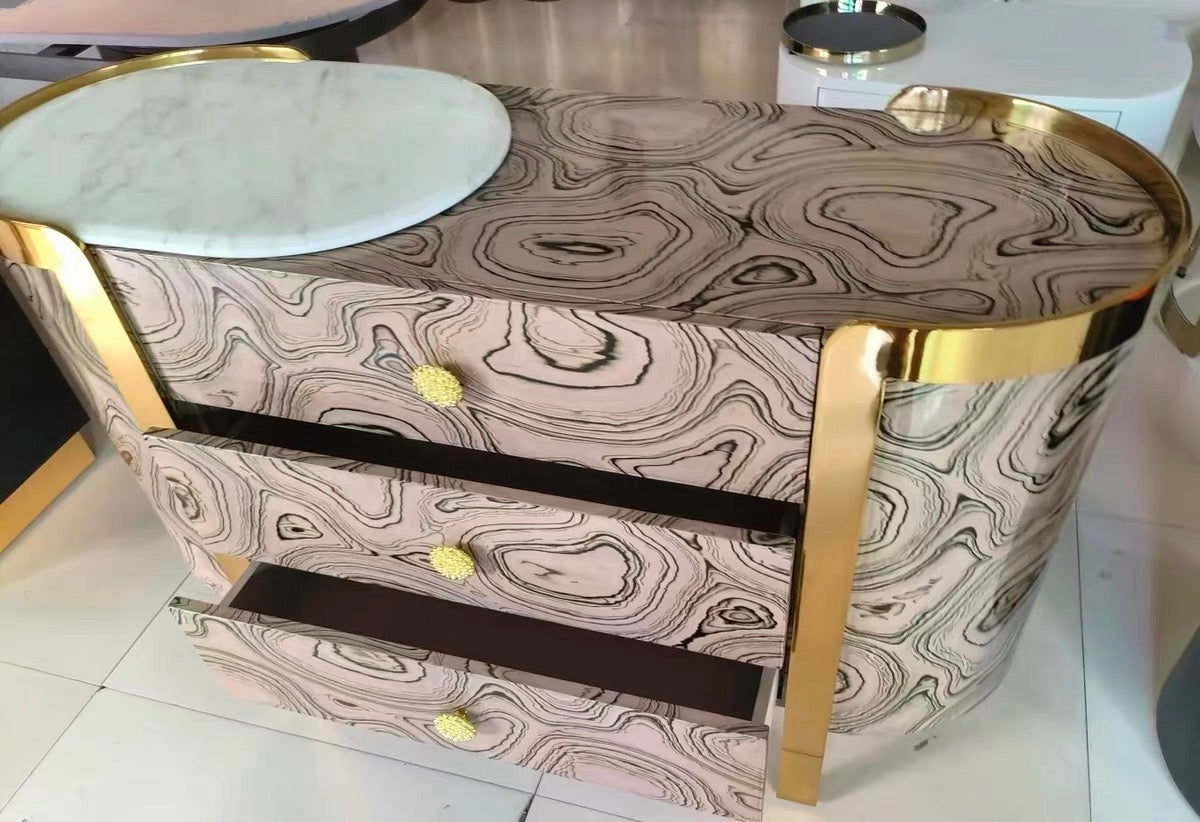 New Arrivals Luxurious Console Stylish Side Cabinet Sideboard
