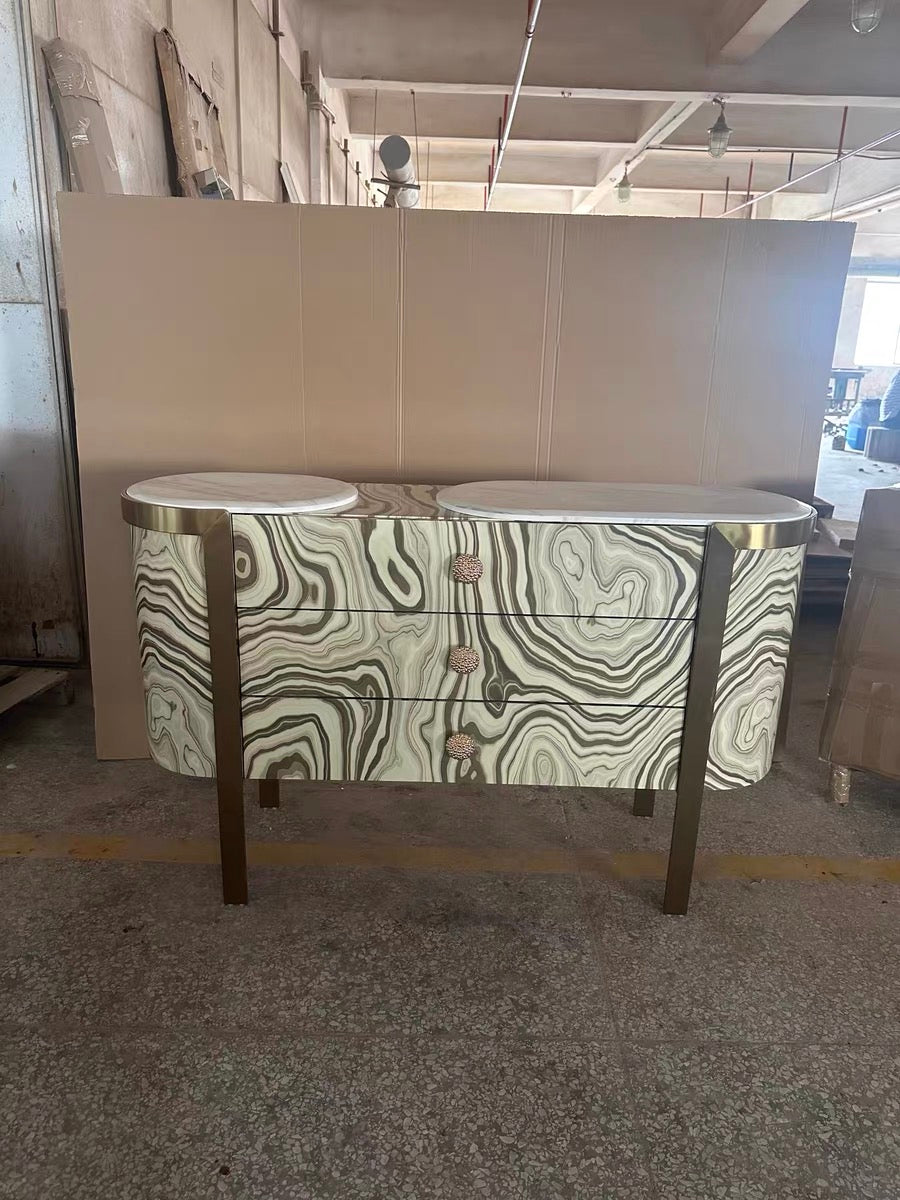 New Arrivals Luxurious Console Stylish Side Cabinet Sideboard