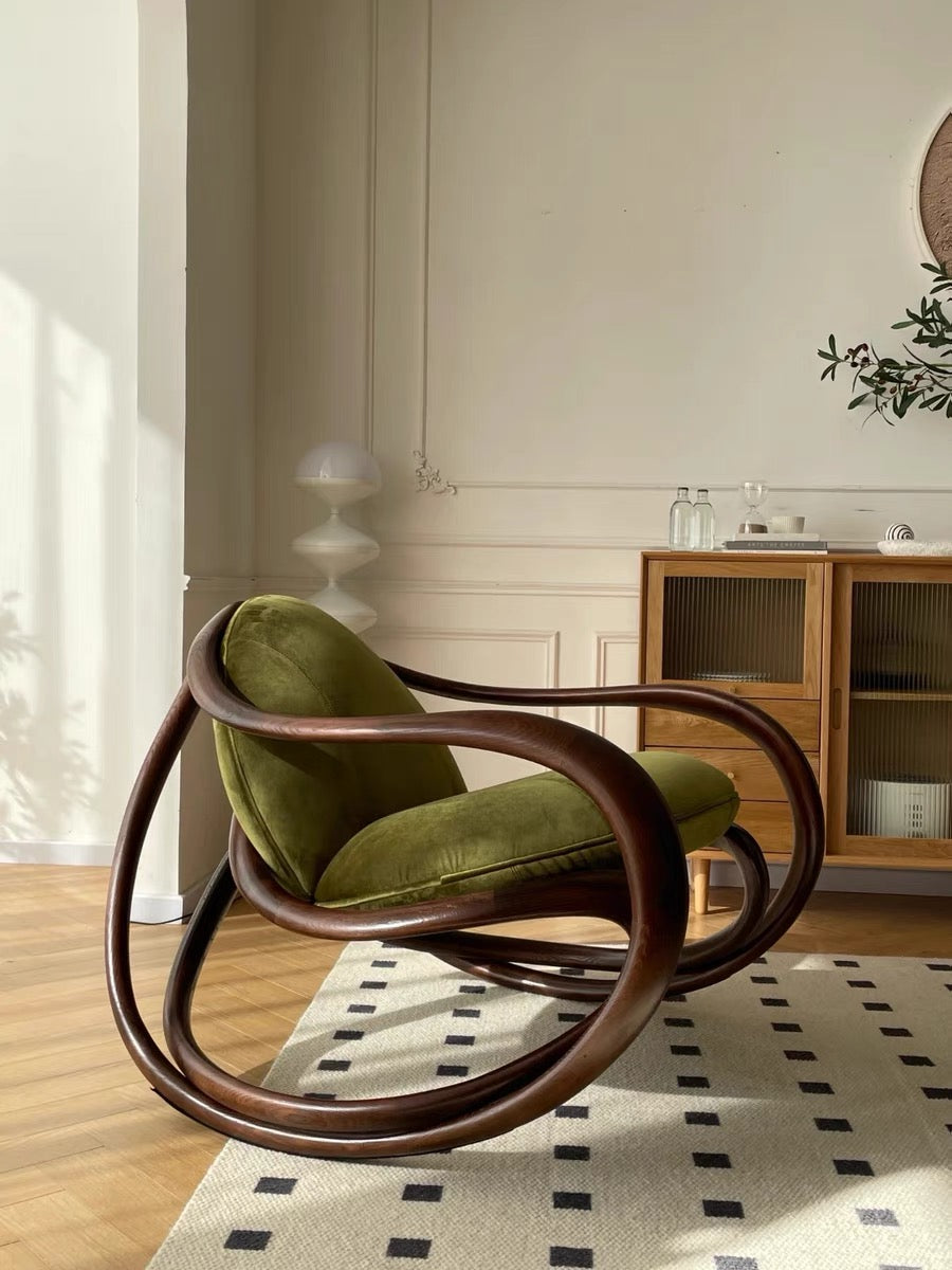 Walnut Chair Leisure Chair Swivel Chair Gior Getti Chair