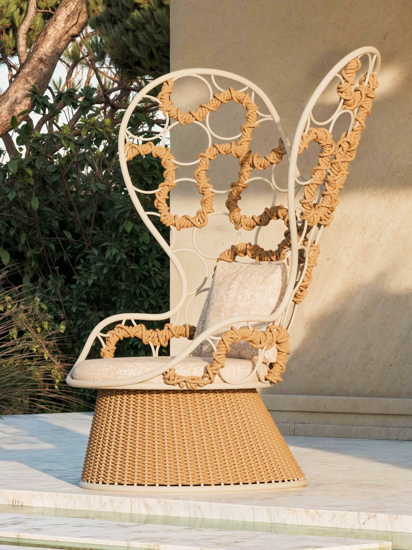 New Arrivals Outdoor Rattan Sofa Waterproof Sunproof Garden Furniture