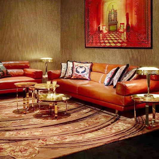 New Arrivals Stylish Coffee Table Side Table Brass with Logo