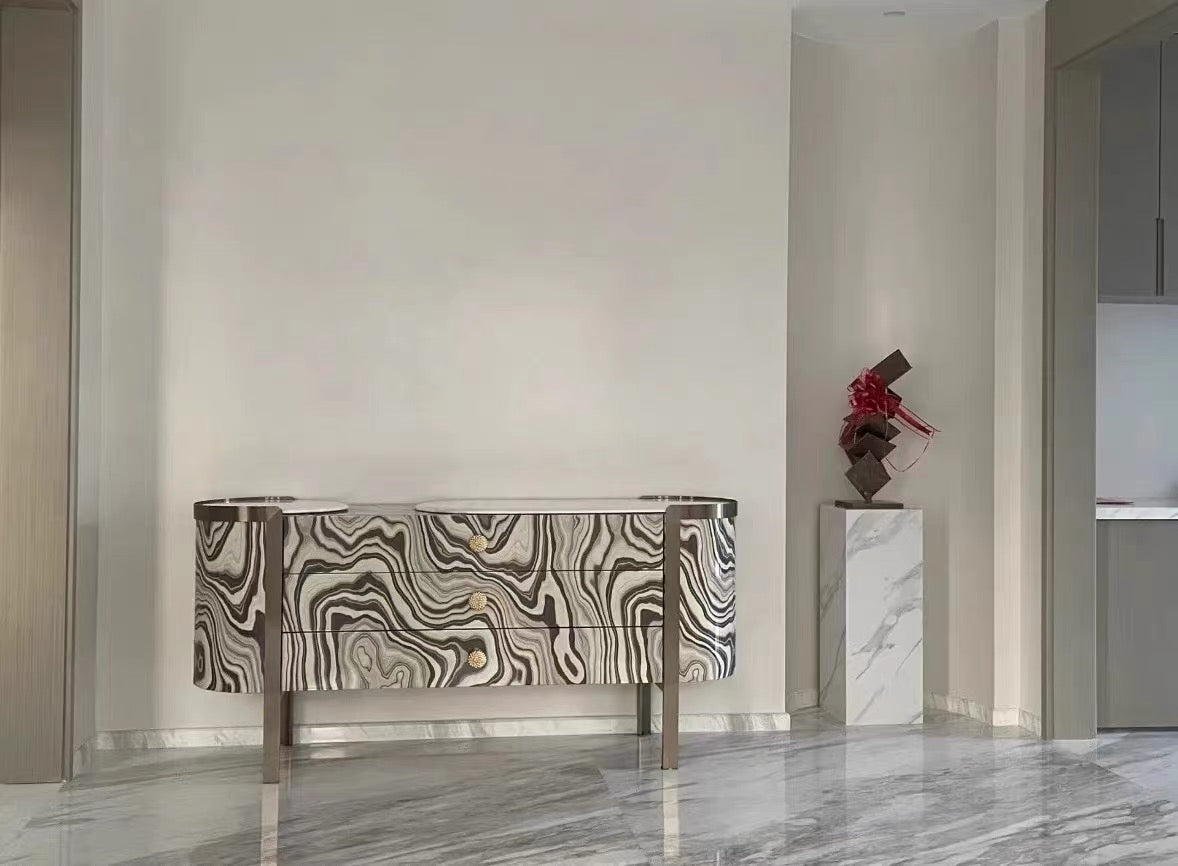 New Arrivals Luxurious Console Stylish Side Cabinet Sideboard