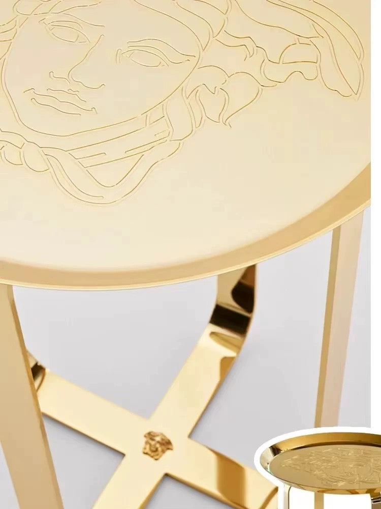 New Arrivals Stylish Coffee Table Side Table Brass with Logo