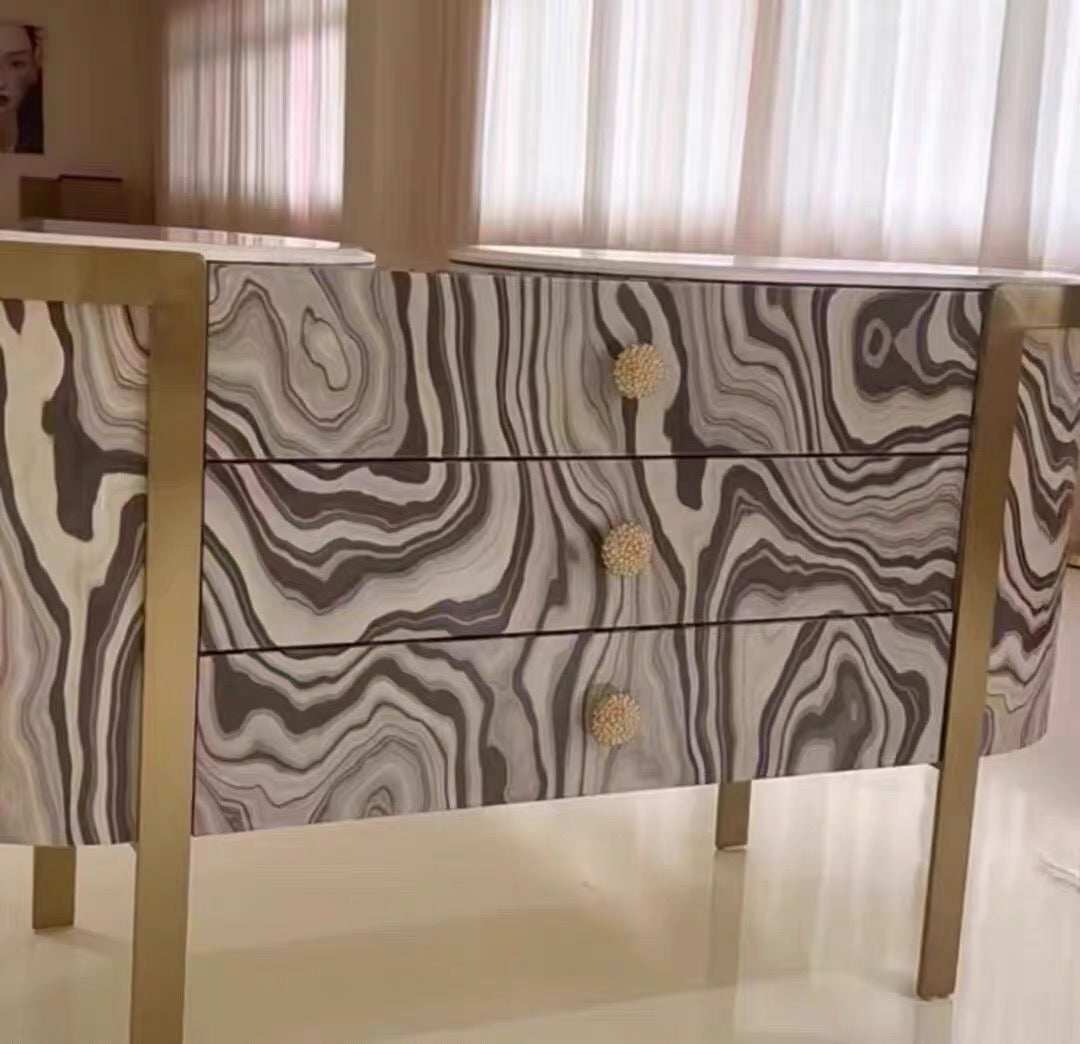 New Arrivals Luxurious Console Stylish Side Cabinet Sideboard