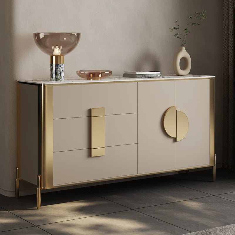 Minimalist Italian Style Cabinet Luxurious Sideboard Cabinet