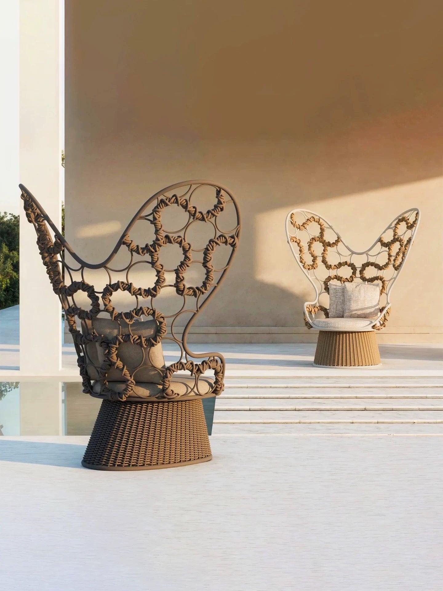 New Arrivals Outdoor Rattan Sofa Waterproof Sunproof Garden Furniture