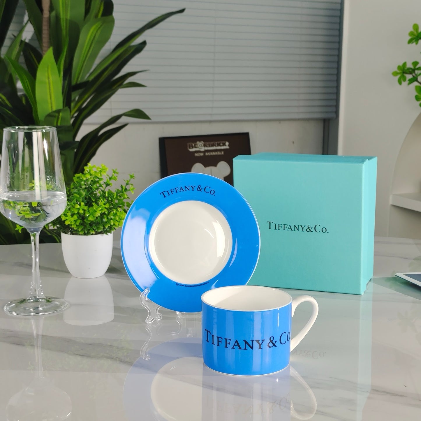 Christmas Gifts Coffee Cup Saucer Birthday Gift Home Colorful Tableware Free Shipping