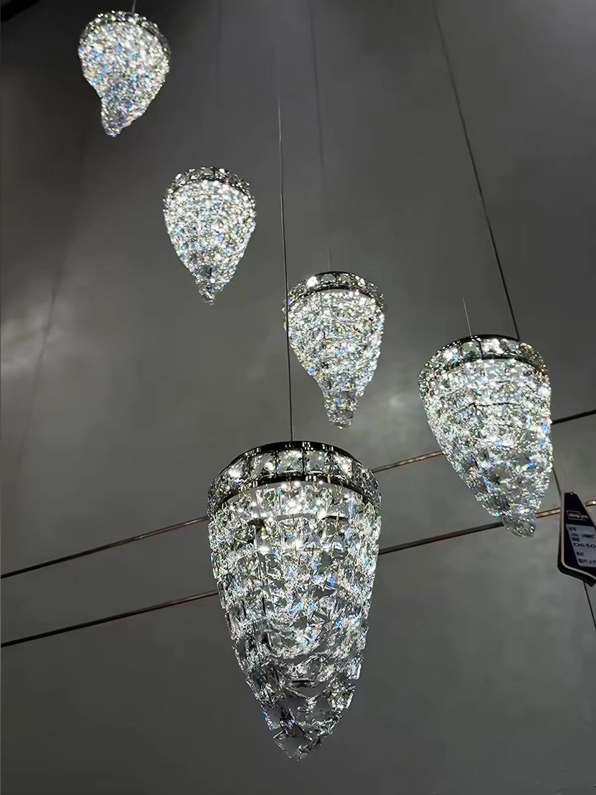 French-Style Crystal Table Lamp Pendant Light
