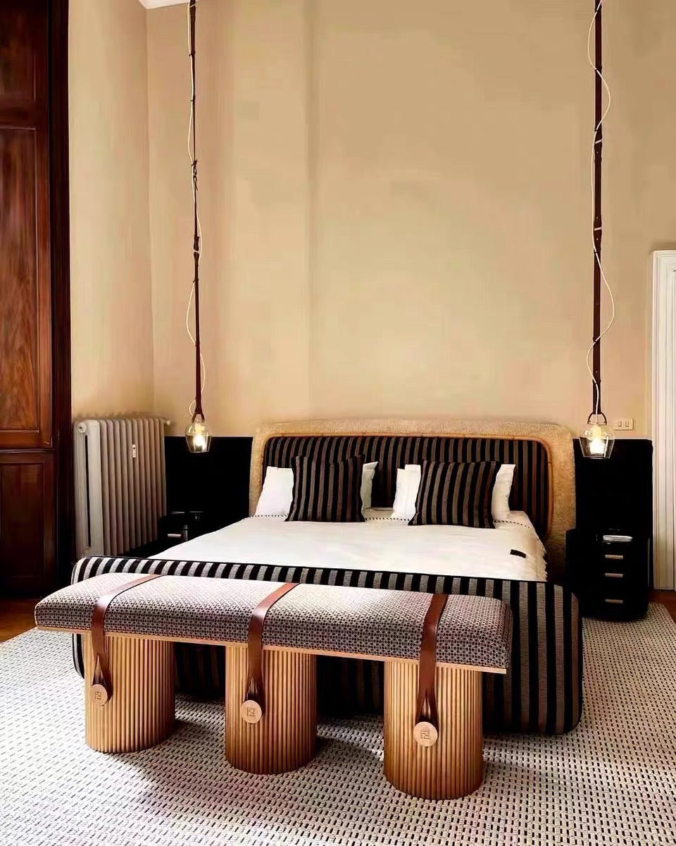 Cloud Bed Double Sided Bed Master Bedroom FEN DI Luxurious Home