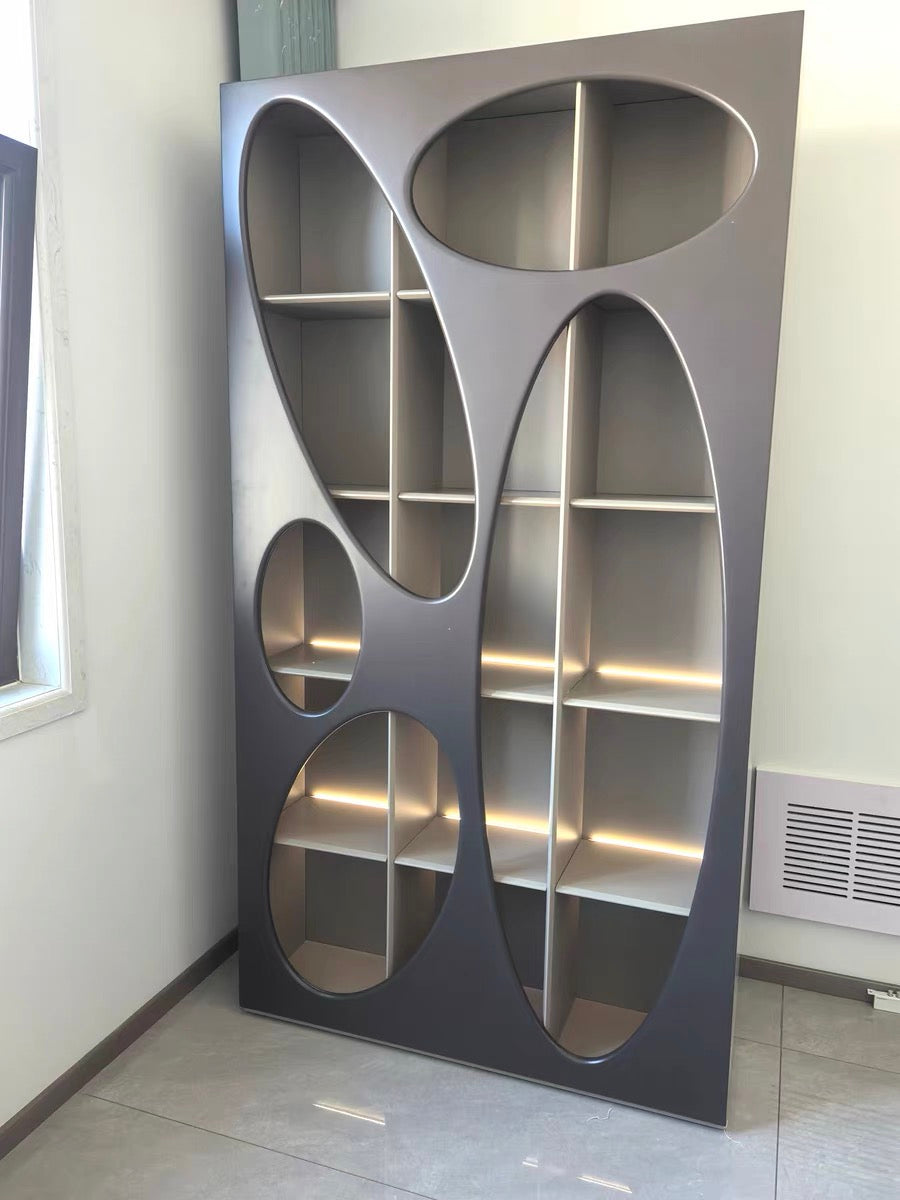 Artistic Furniture Minimalist Shelf Bookshelf Office Shelf Cabinet