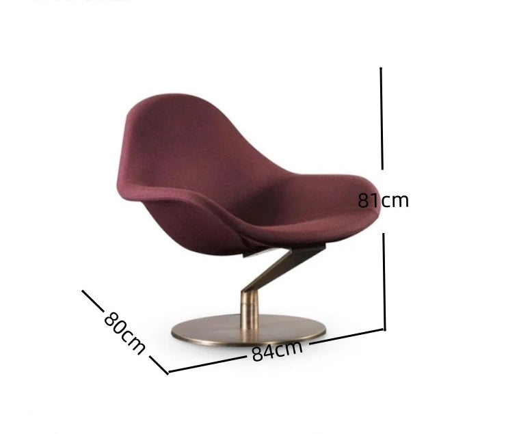 New Arrivals Creative Single Swivel Chair Luxurious Chair