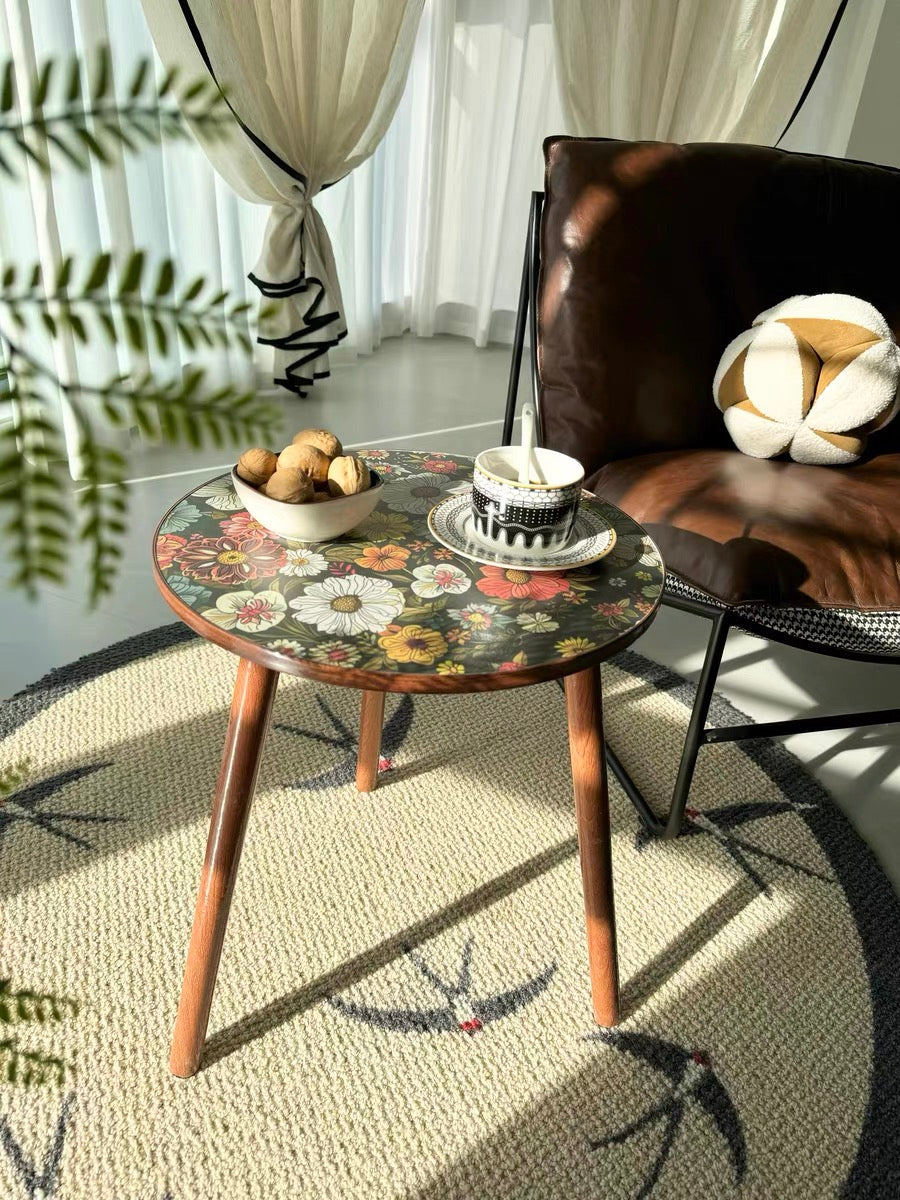 Group Purchase Vintage-inspired Side Table Artistic Coffee Table