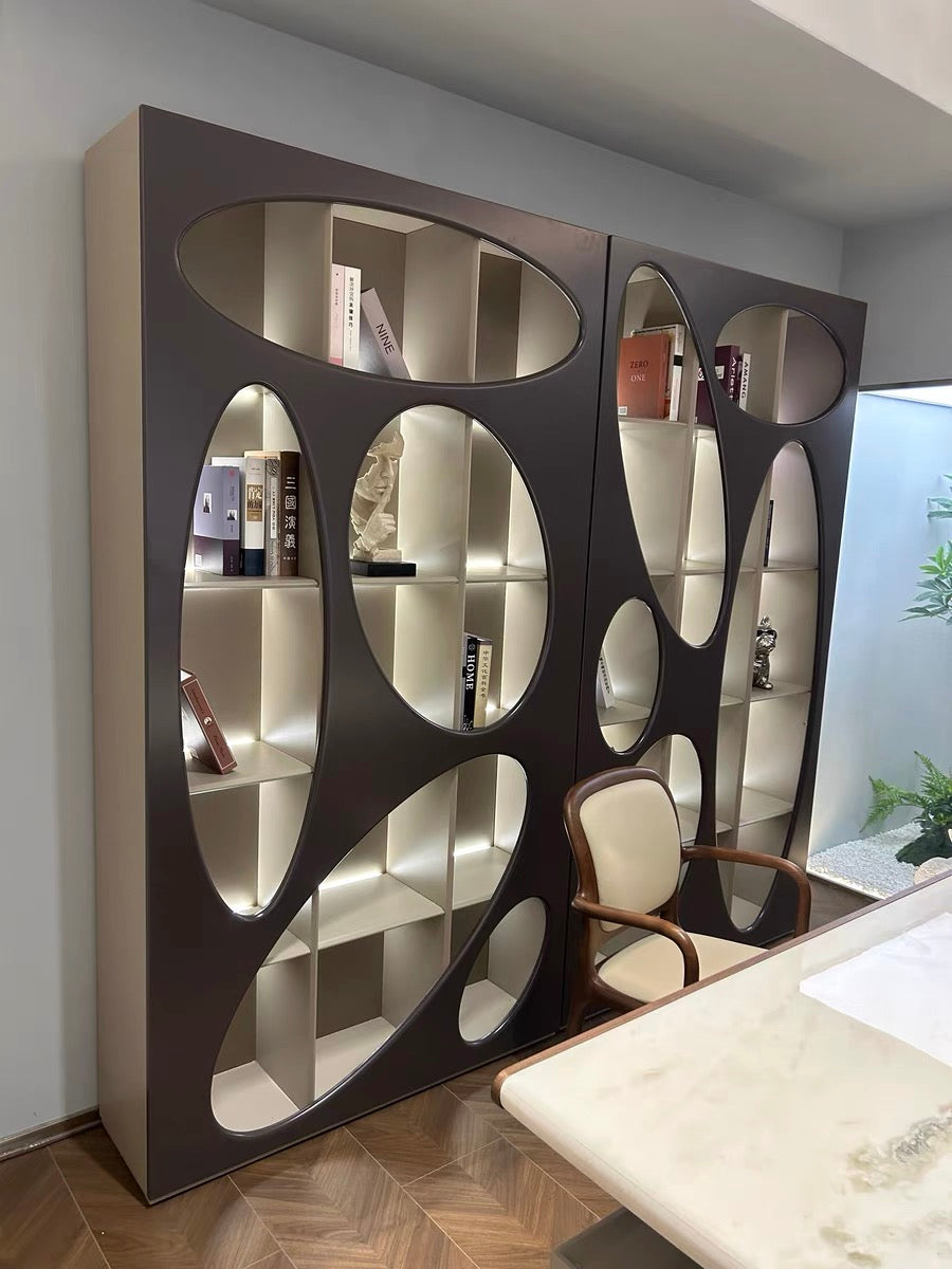 Artistic Furniture Minimalist Shelf Bookshelf Office Shelf Cabinet