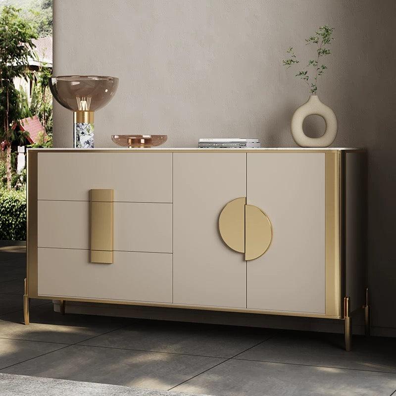 Minimalist Italian Style Cabinet Luxurious Sideboard Cabinet