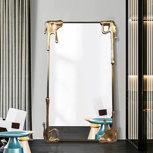 Elegant Dressing Mirror Artistic Style Retro-mirror Luxurious Home Decor