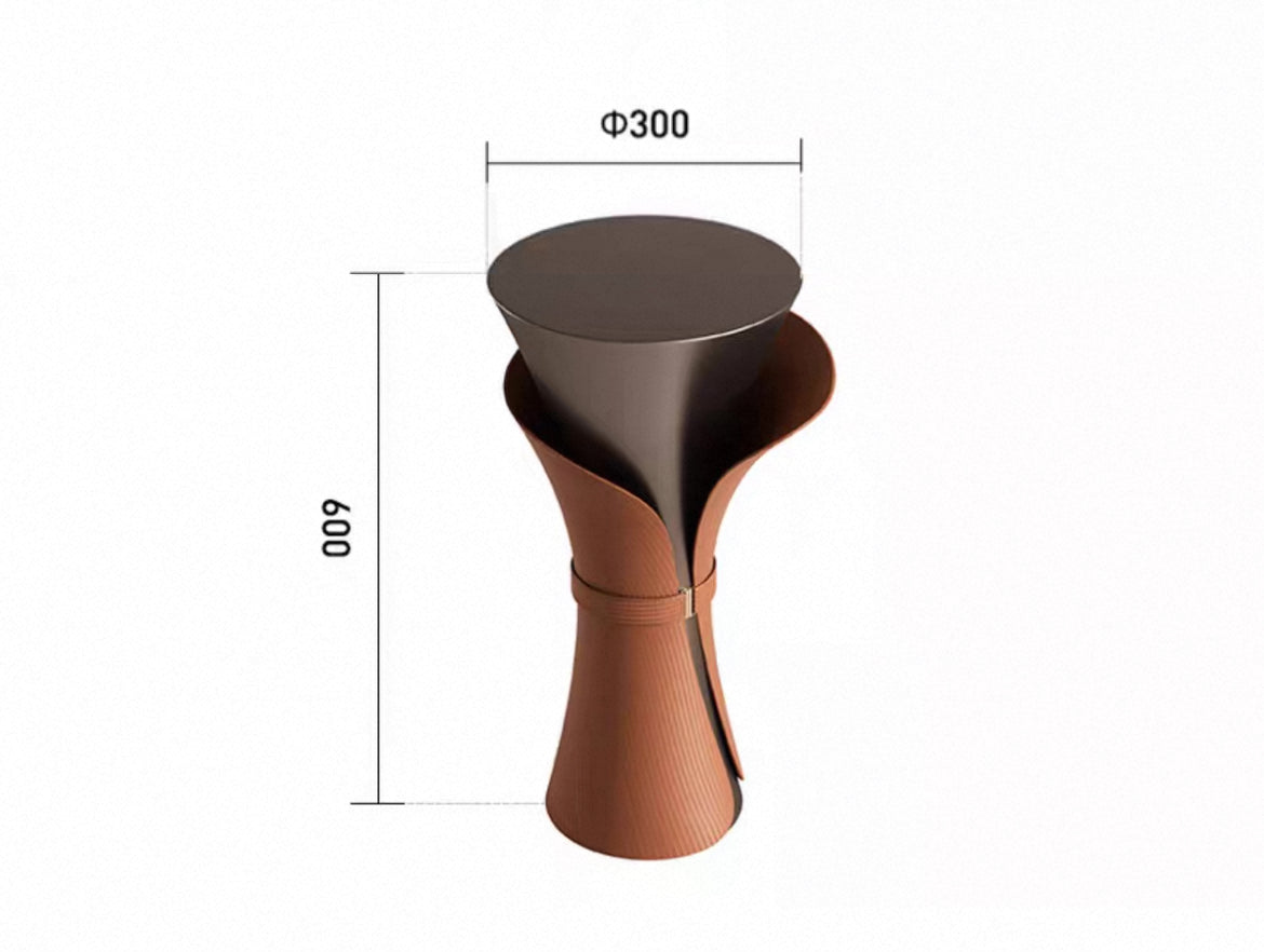 Italian-inspired End Table Modern Design Side Table Unique Home Furnishings