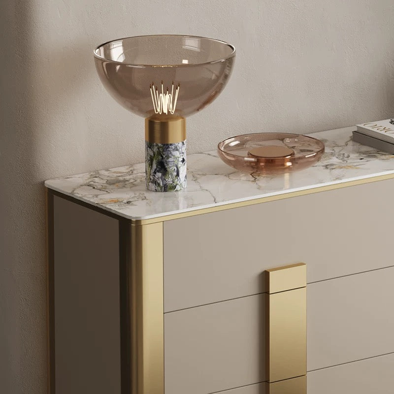 Minimalist Italian Style Cabinet Luxurious Sideboard Cabinet