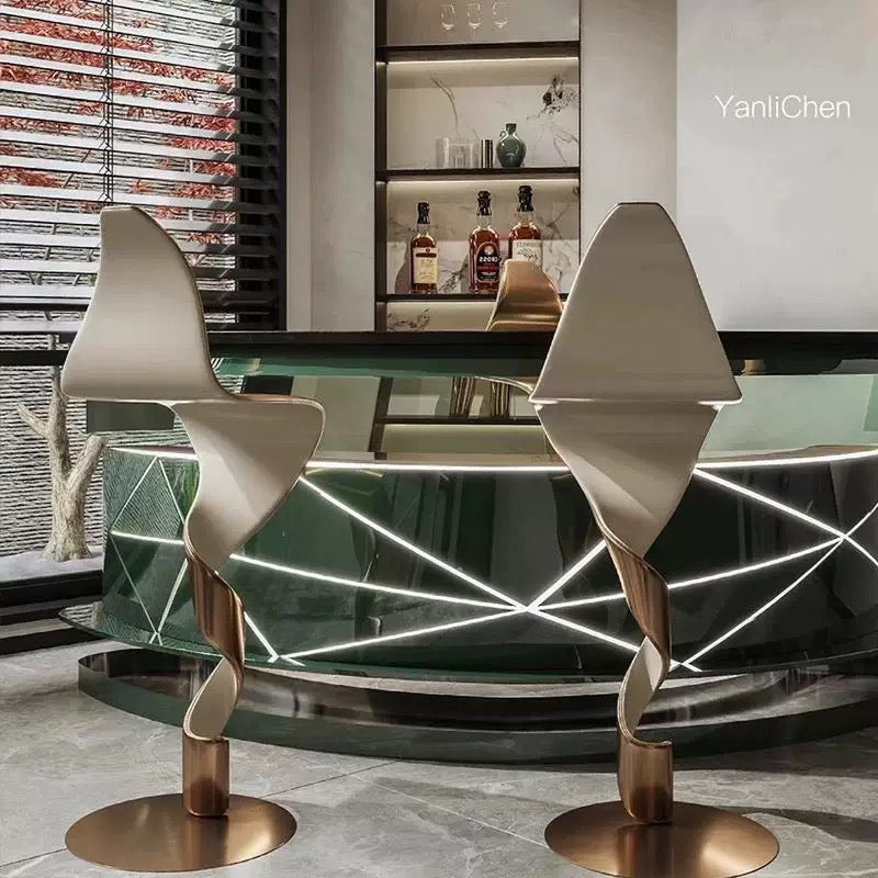 New Arrivals Stainless Steel Bar Stool Stylish Bar Chair