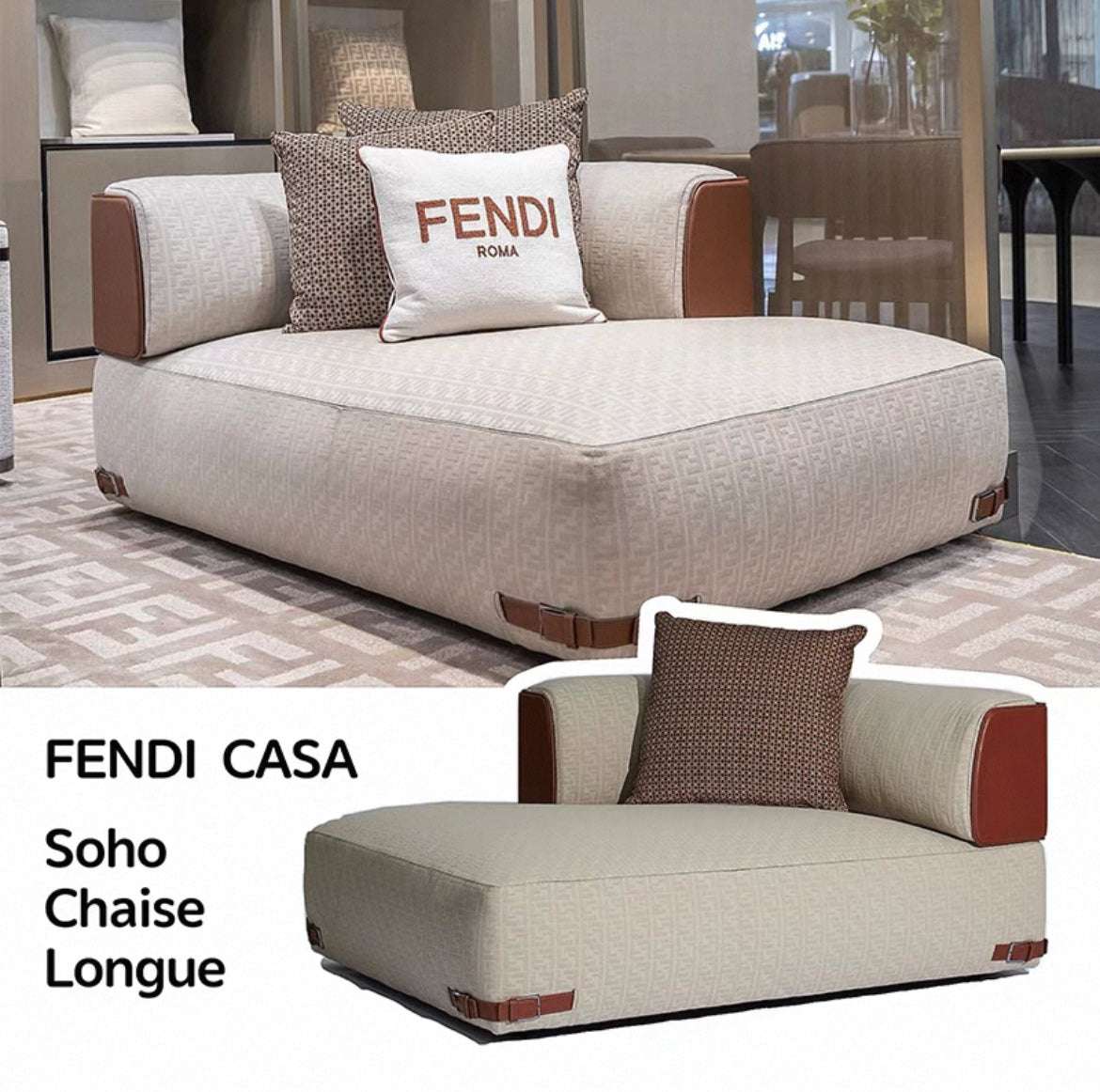 Cloud Bed Double Sided Bed Master Bedroom FEN DI Luxurious Home