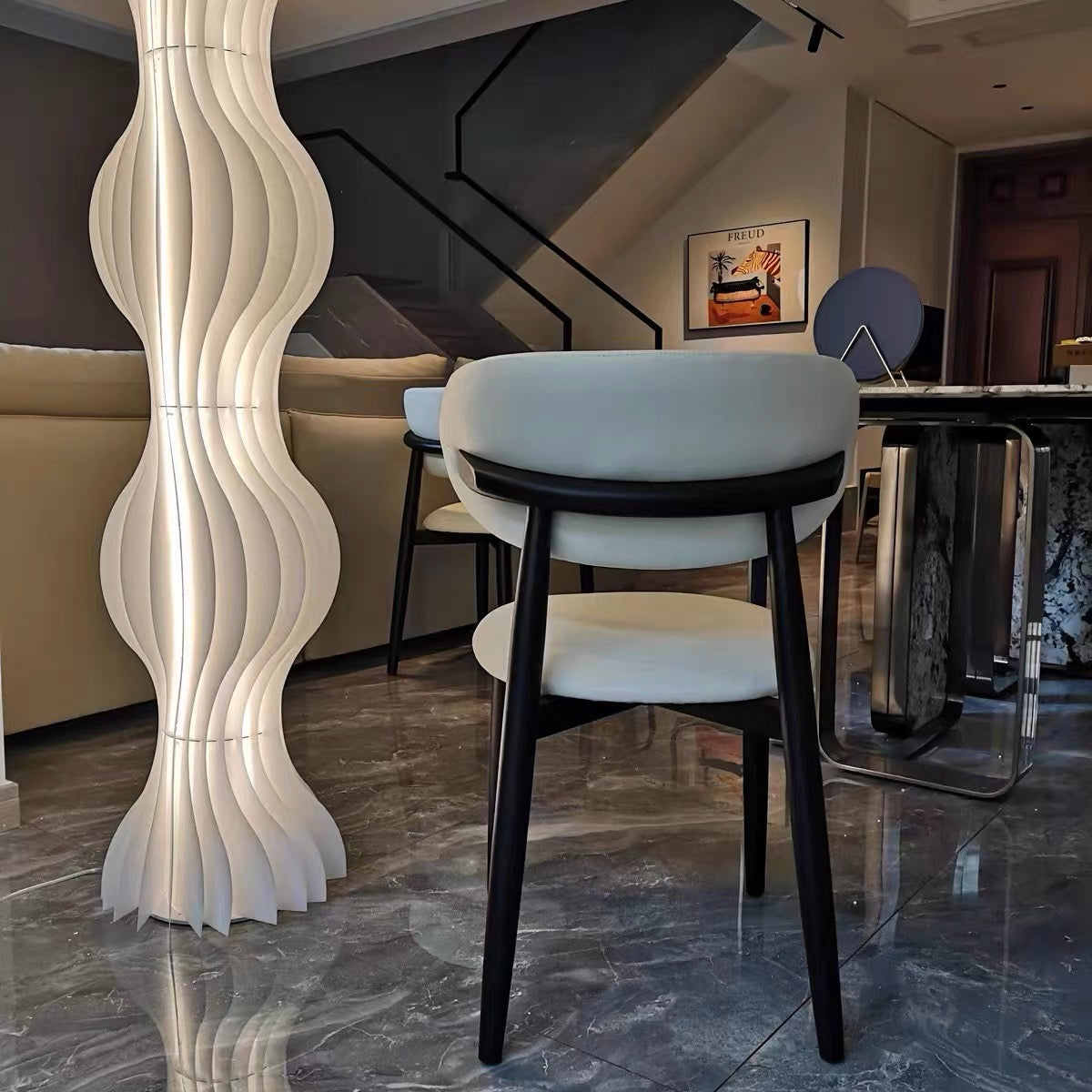 Wood dining chair minimalist design modern home