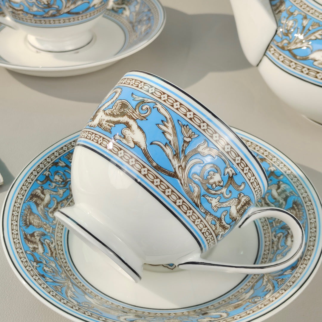 Christmas gift Brand tea cup teapot coffee cup luxurious gift tableware free shipping