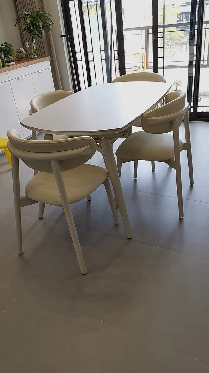 Wood dining chair minimalist design modern home