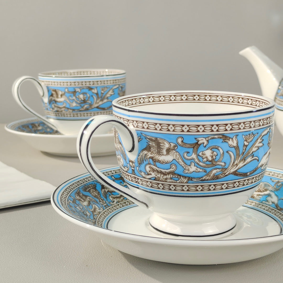 Christmas gift Brand tea cup teapot coffee cup luxurious gift tableware free shipping