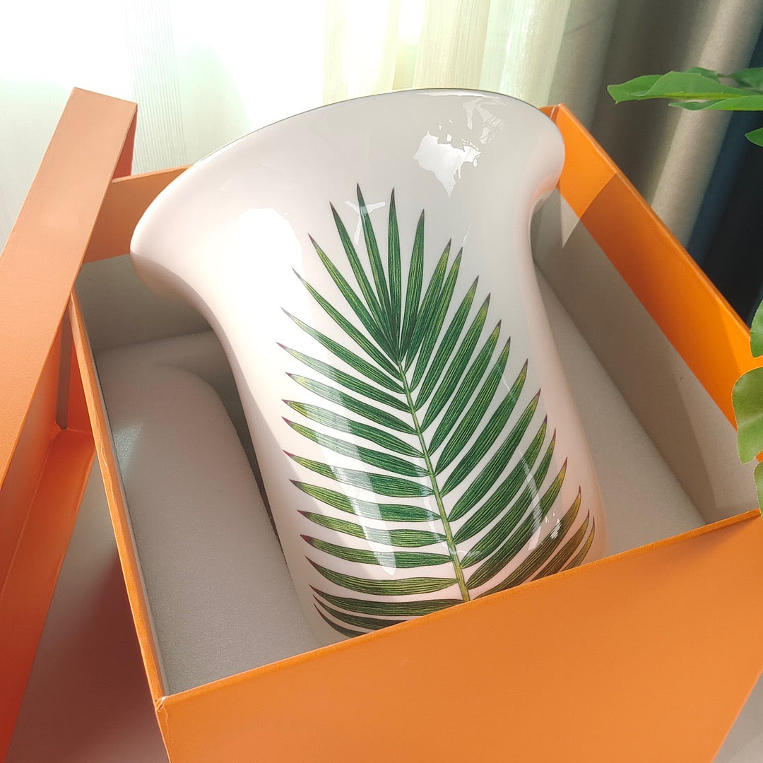 Christmas gift Brand vase luxurious flower pot exquisite present gift free shipping