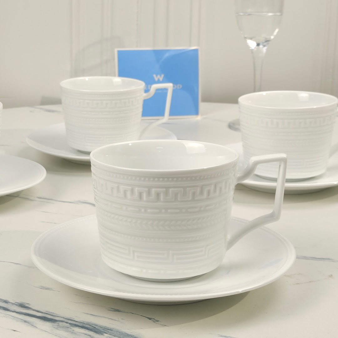 Christmas Gift Brand Coffee Cup Set Luxurious Tableware Classic Design Free Shipping