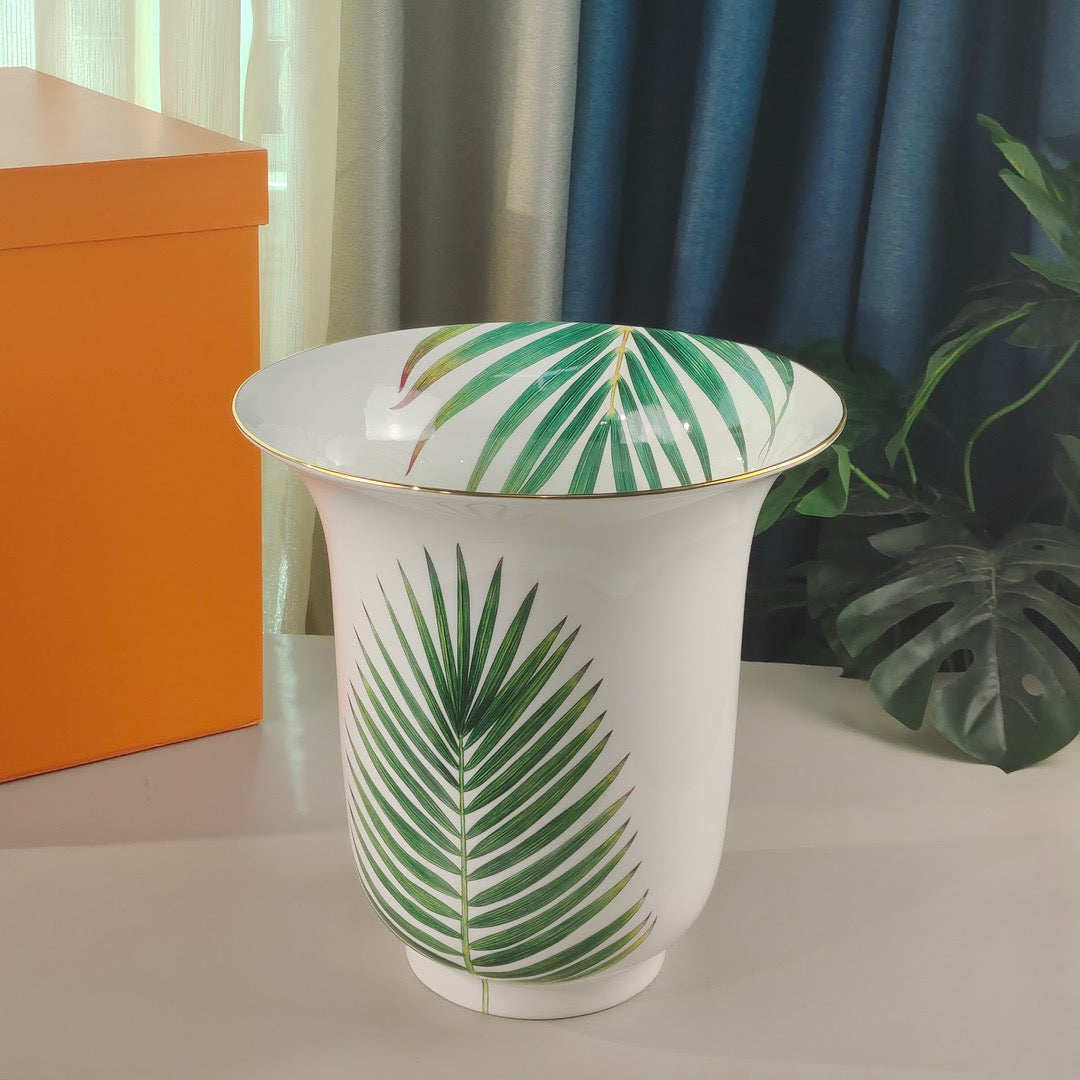Christmas gift Brand vase luxurious flower pot exquisite present gift free shipping