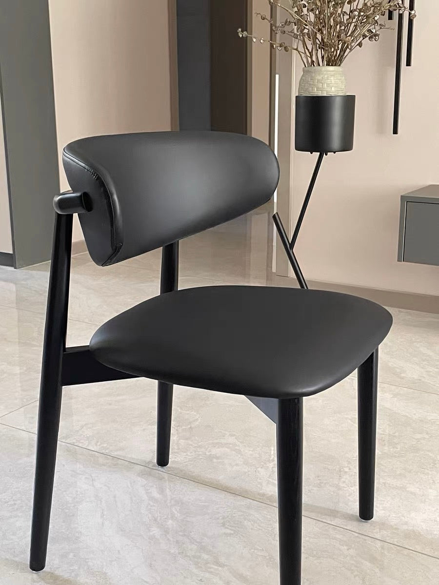 Wood dining chair minimalist design modern home