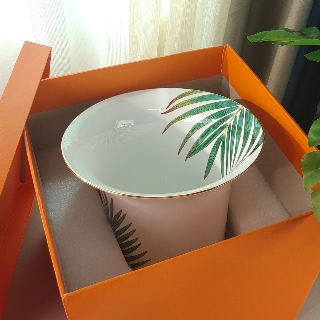 Christmas gift Brand vase luxurious flower pot exquisite present gift free shipping