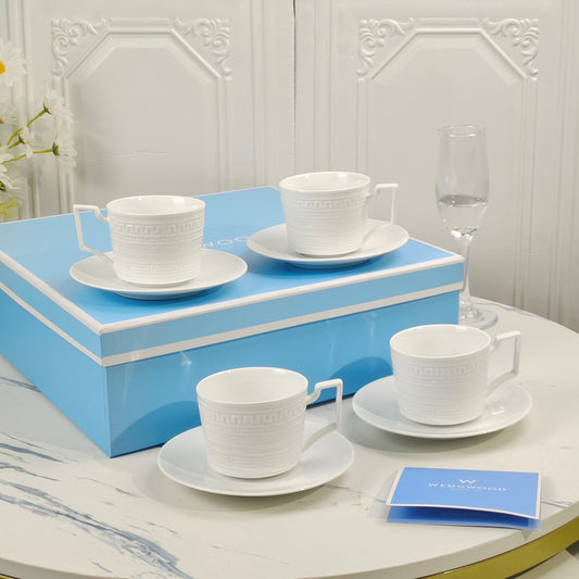 Christmas Gift Brand Coffee Cup Set Luxurious Tableware Classic Design Free Shipping