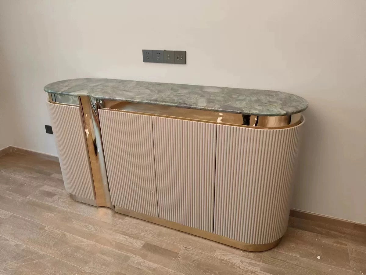 Postmodern Side Cabinet Versatile Sideboard Cabinet Modern Design