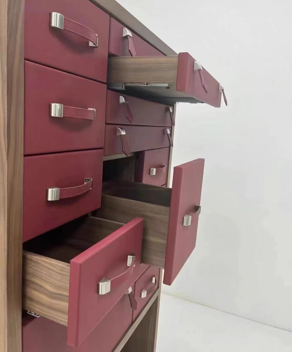 Luxurious Jewels storage watch storage foldable cabinet dressing room