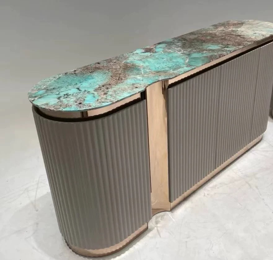 Postmodern Side Cabinet Versatile Sideboard Cabinet Modern Design