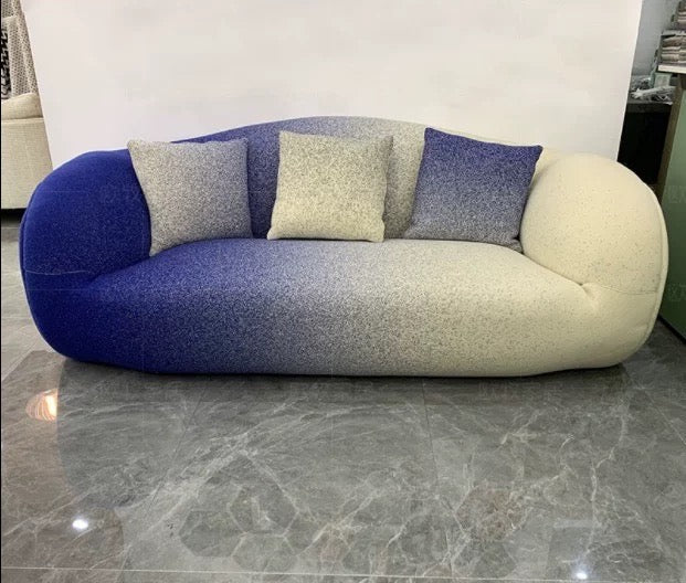 Gradient sofa modern living room furniture abnormal sofa