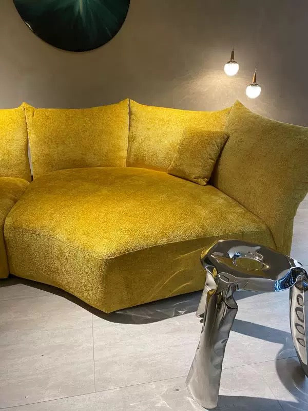 Petals Sofa Flexible Backrest Artistic Sofa Luxurious Living Room