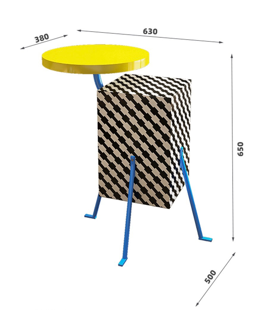 Robot shape coffee table creative furniture fashionable side table